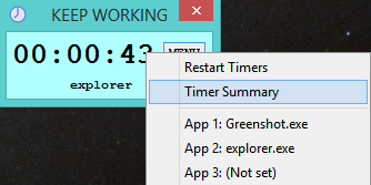 personal work timer